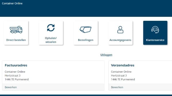 Persoonlijk account