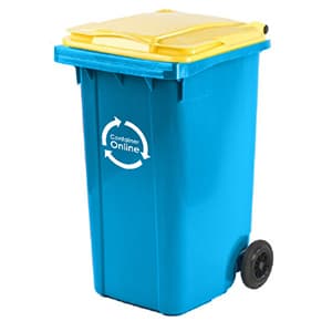 Glas rolcontainer huren