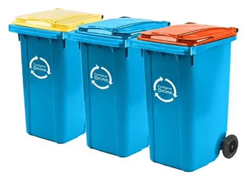 Rolcontainers voor bedrijfsafval