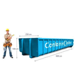 15m3 puincontainer