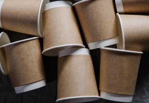 koffiebekers container huren