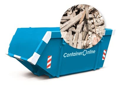 10m3 bouwafval container