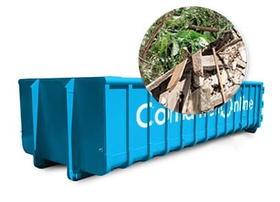 20m3 container gemengd tuinafval