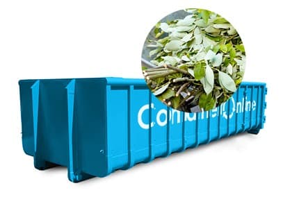20m3 container groen/snoeiafval