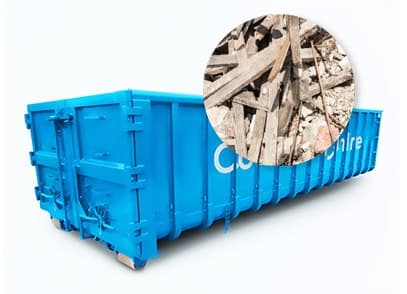 40m3 bouwafval container
